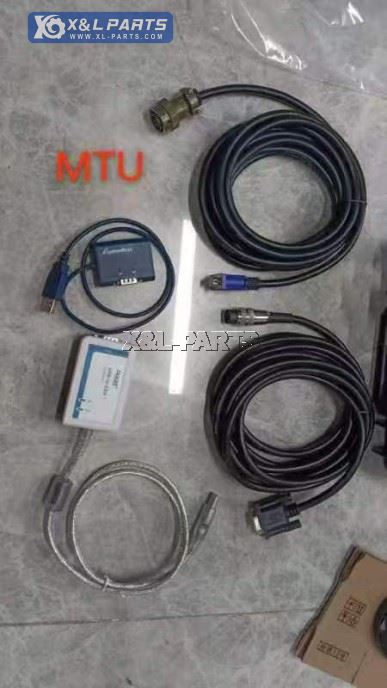  Excavator Parts Tester New Type for MTU Vehicle Interface Diesel Newest Software Heavy Duty Truck Scanner Fleet Diagnostic