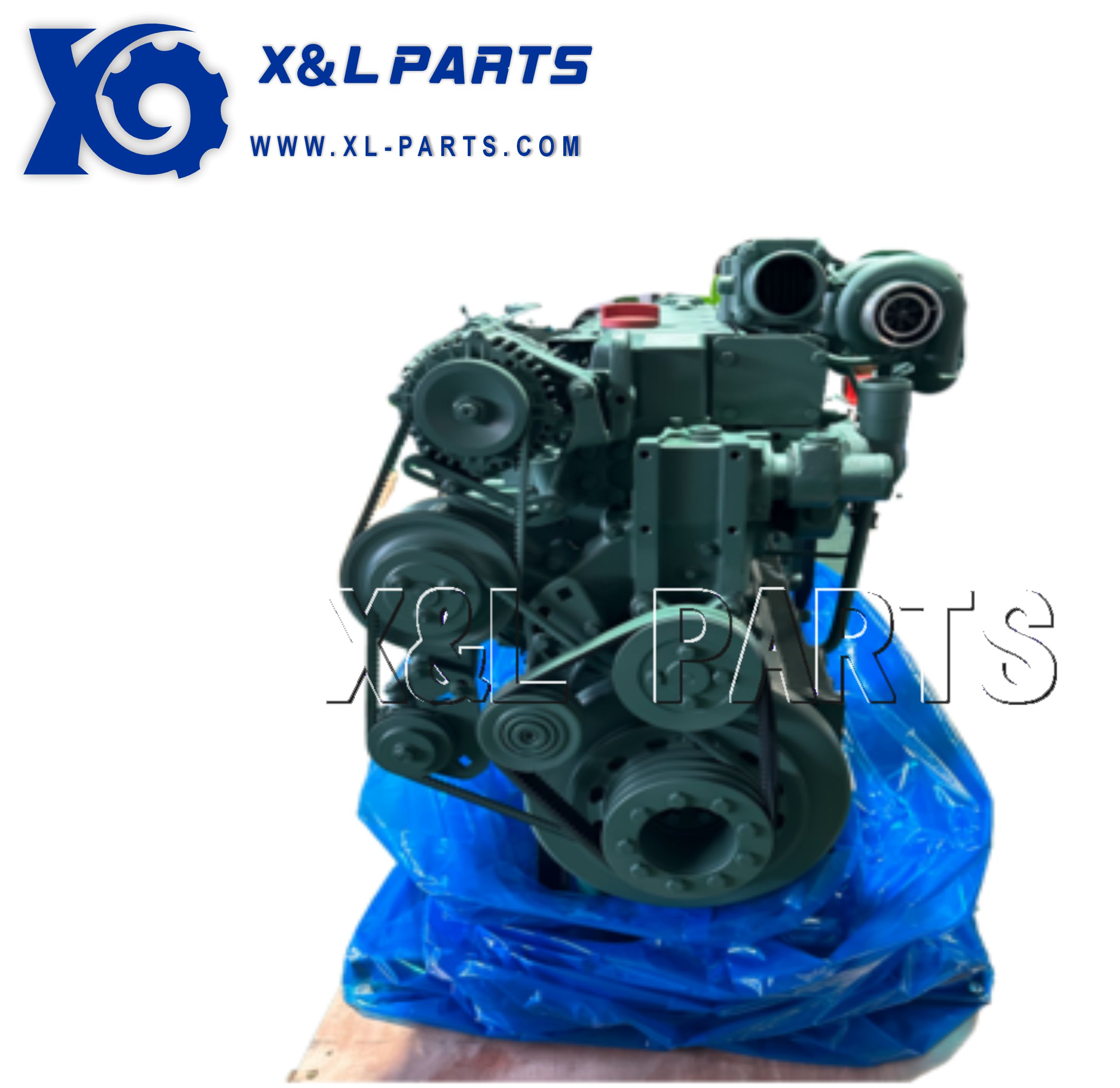 Xinlian  D7D Lae2 Engine Assembly 162kw 2100rpm Excavator D7d Diesel Engine Motor for Volvo