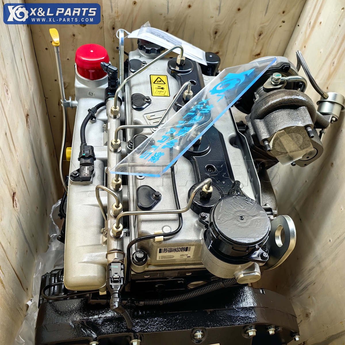 X&L JCB 448 TCAE Diesel Engine Assembly for JS200LC Excavator Parts