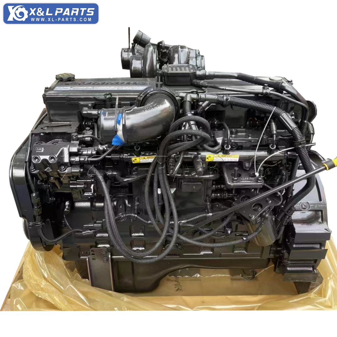 X&L QSL8.9 Diesel Engine Assembly for Cummins Excavator Parts