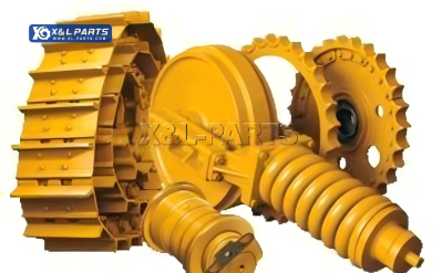 High Quality Excavator Complete Undercarriage Track System Assembly | Track Chain, Front Idler, Drive Sprocket, Bottom Roller, Carrier Roller, Track Shoe Construction Machinery Spare Parts